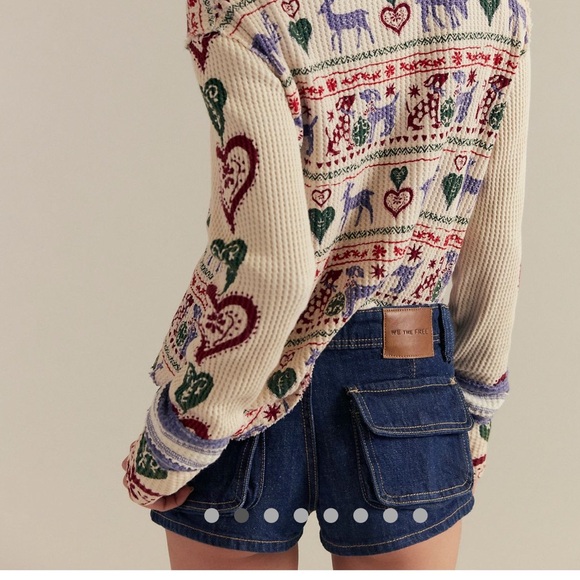 Free People Knock Out Shorts - Picture 4 of 8